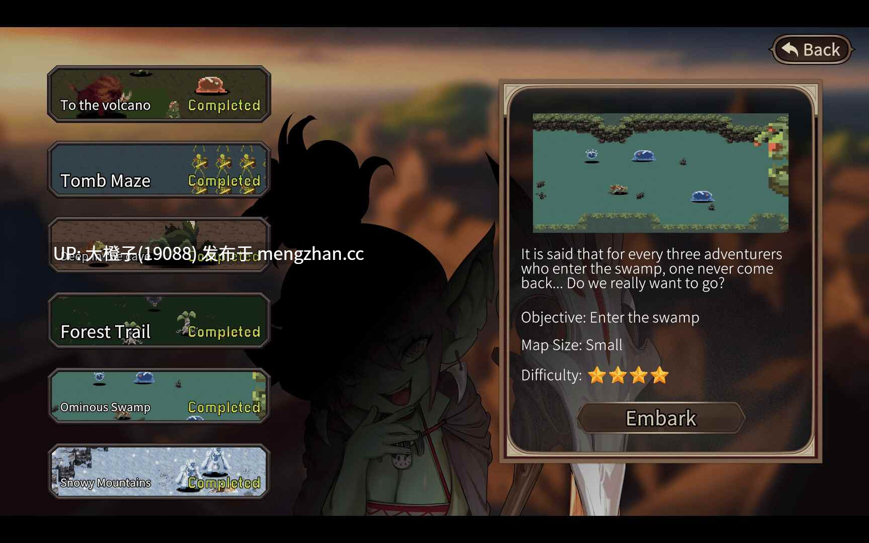 [ACT肉鸽官中PC步兵动态后宫]外族娘！请好好保护我吧！ Stranger Maidens Please Protect Me! Demo DRM破解[4.27G]-第13张图片-萌站