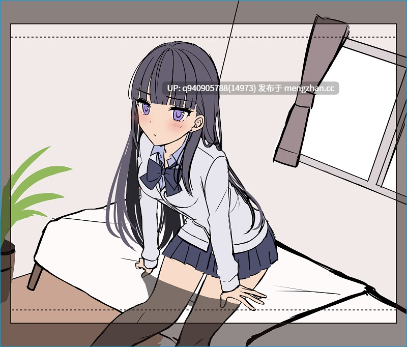 貞操逆転!今日から君はご奉仕レンタル～本日の利用生徒、黒咲梨衣の場合～-第2张图片-萌站
