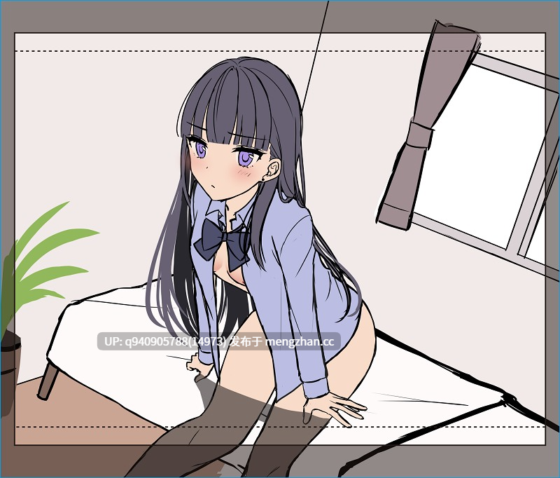 貞操逆転!今日から君はご奉仕レンタル～本日の利用生徒、黒咲梨衣の場合～-第4张图片-萌站