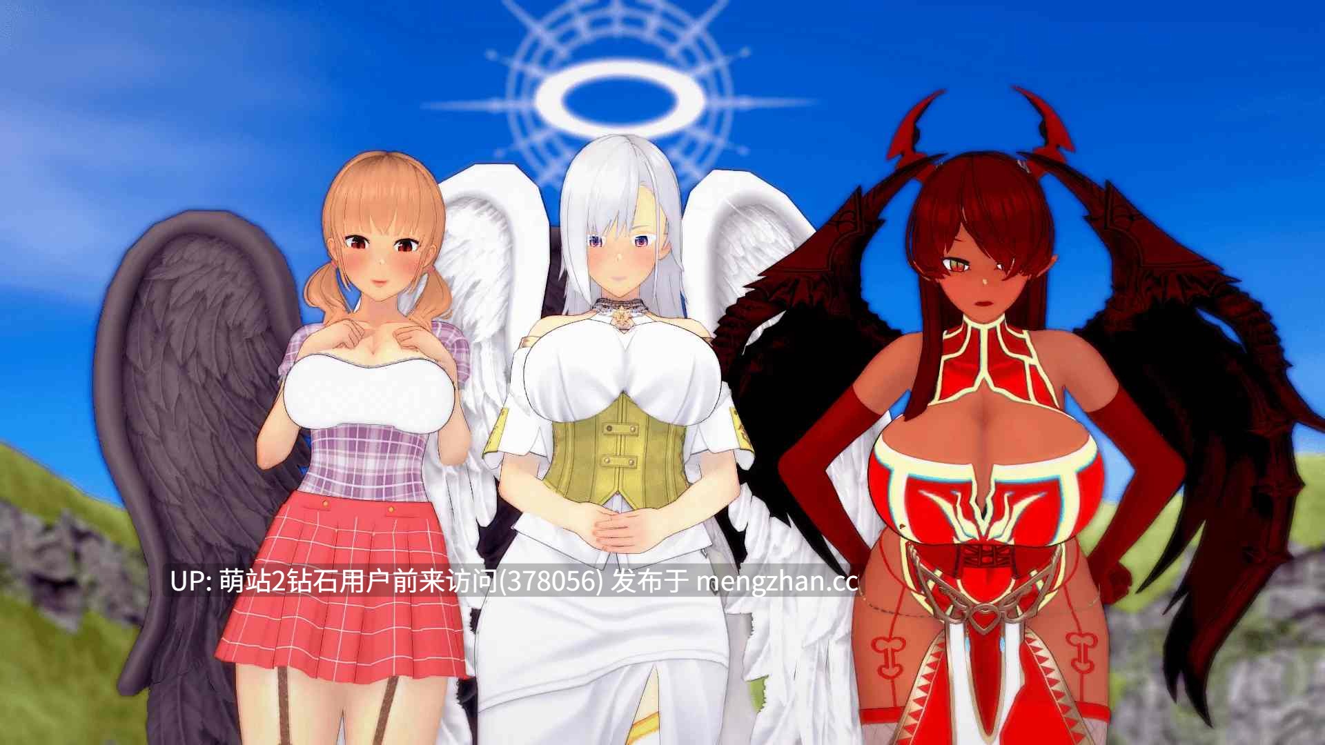 [PC+安卓][天使恶魔诱惑巨根动态后宫调教]淫欲的天堂之门 Heaven’s Gate of Lust Ch.1 官方中文步兵版 [508MB]-第3张图片-萌站