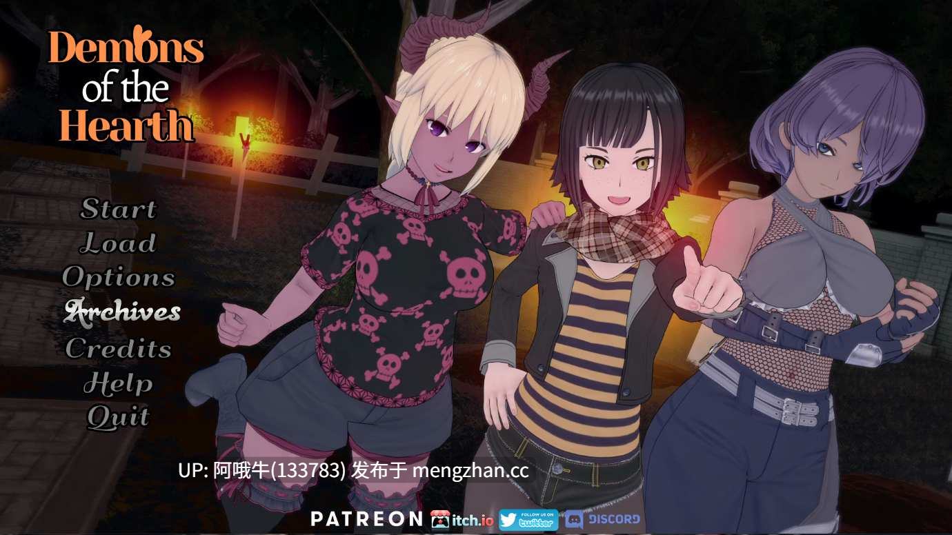 【SLG/动态/后宫/奇幻/SLG/PC/机翻】炉边恶魔 Demons of the Hearth [v0.9 P3] 【4.28G】【序号7165】
