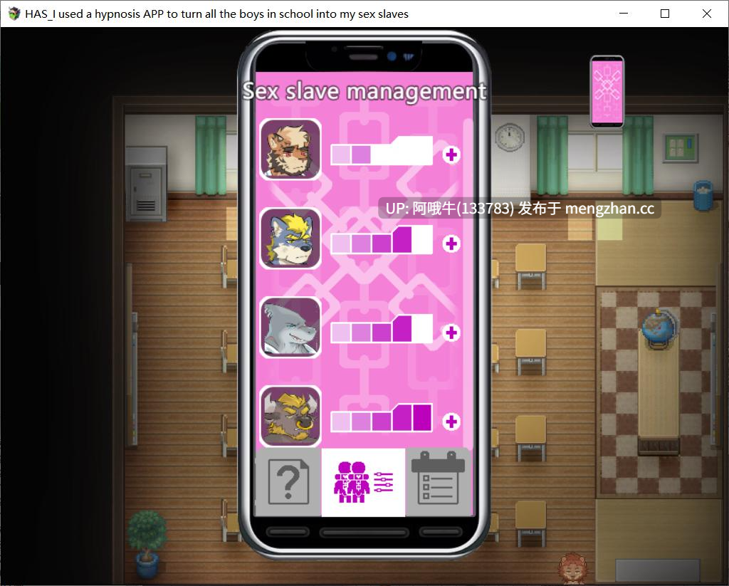 【欧美/RPG/兽交/毛茸茸/PC/官中】HAS_I用催眠应用把学校里所有男孩都变成了我的 HAS_I Used a Hypnosis APP to Turn All the Boys in School into My Sex Slaves [v1.2]【序号7176】-第7张图片-萌站