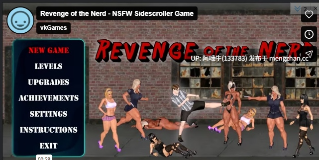 【3D/ACT/战斗H/全动态/PC/生肉】书呆子的复仇 Revenge of the Nerd [R005] 【105M】【序号7197】-第7张图片-萌站