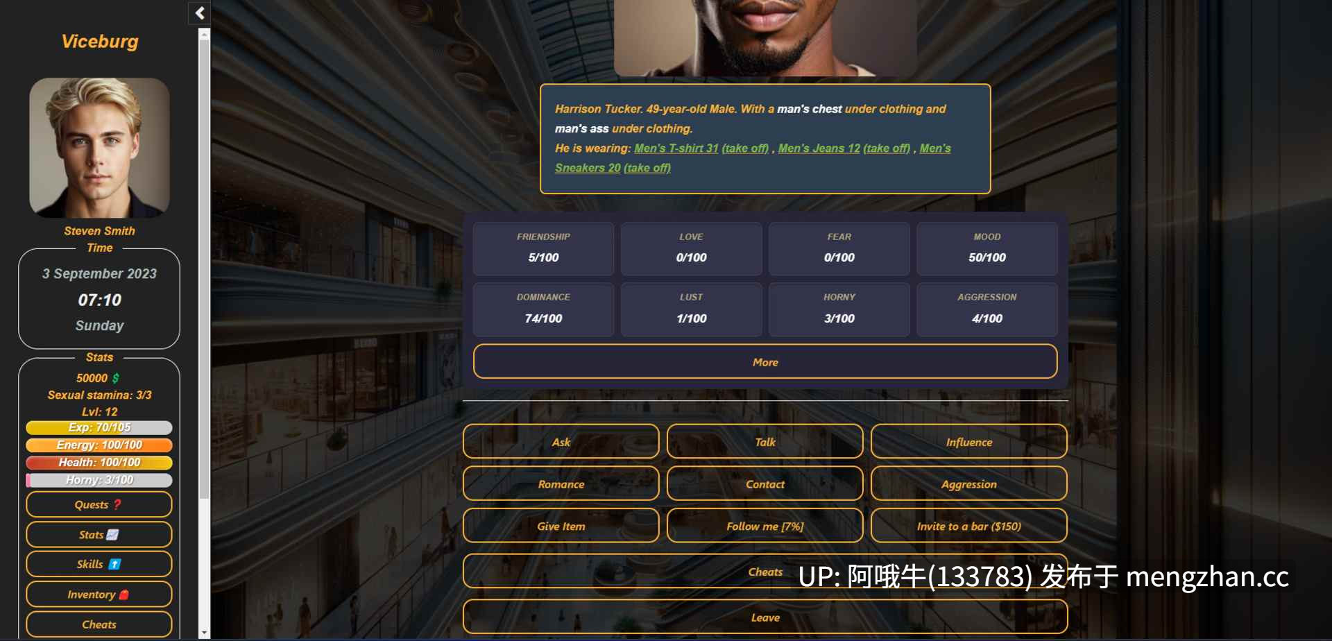 【真人CG/html浏览器机翻/文字视觉小说/动态/PC】副堡 Viceburg [v0.0.22] [0.98G]【序号7205】-第6张图片-萌站