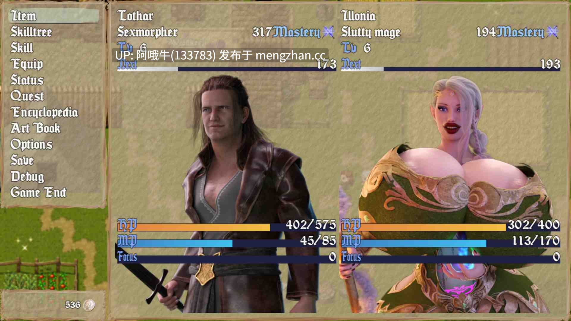 【欧美/3DCG/扶她/巨乳膨胀/重口/RPG/PC/机翻】杰出花瓶巫术叙事歌谣  Ballad of Outstanding Bimbo Sorcery [v0.14] [3.85G]【序号7212】-第25张图片-萌站