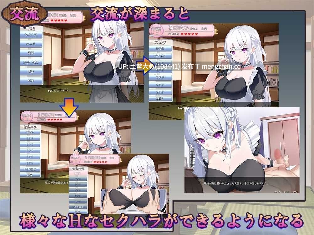 2D日式沙盒配音RPG 机翻 -- 师父，从今以后我要复仇  ご主人様、これから復讐させていただきます Master, from now on I shall take my Revenge [v1.04] 720mb-第3张图片-萌站