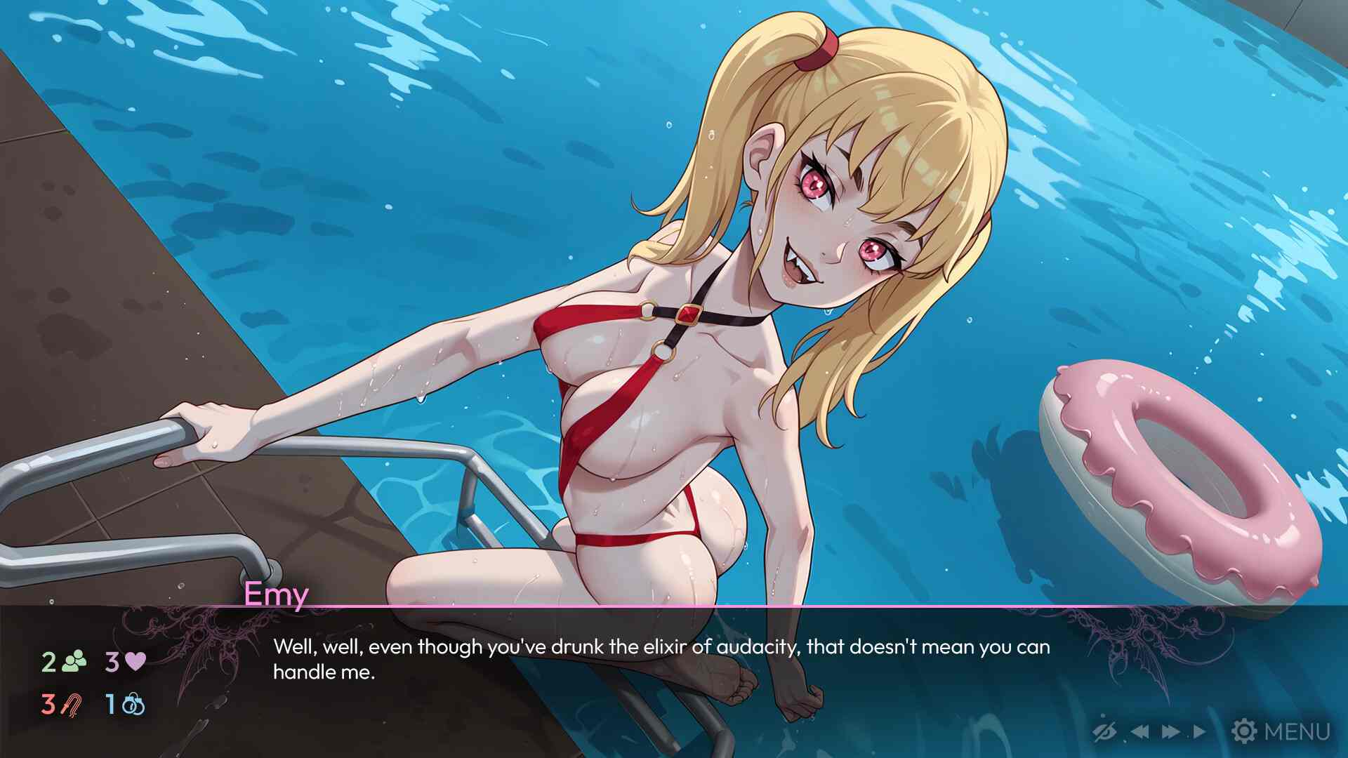 ［SLG/PC/官中/新作］实况主艾米起源：我是吸血鬼女王/EmyLiveShow Origins: Emy the Vampire Queen