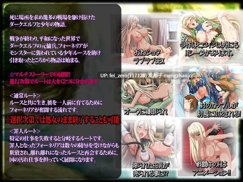 【PC/RPG/官中】RJ173356 暗精灵编年史 Dark Elf [ONEONE1]-第3张图片-萌站