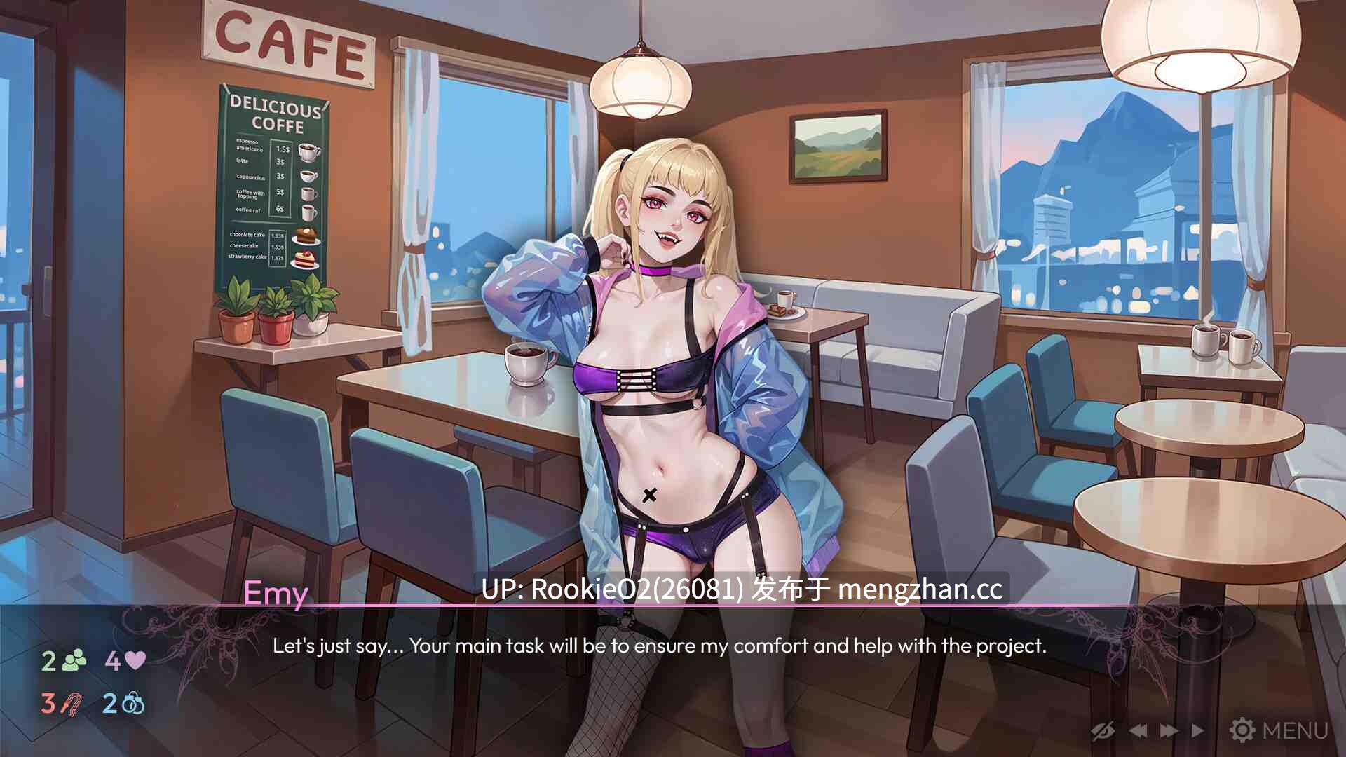 【SLG/官中/PC】实况主艾米起源:我是吸血鬼女王 / EmyLiveShow Origins: Emy the Vampire Queen STEAM官方中文版 26.02.28发售【4.86G】-第8张图片-萌站 【SLG/官中/PC】实况主艾米起源:我是吸血鬼女王 / EmyLiveShow Origins: Emy the Vampire Queen STEAM官方中文版 26.02.28发售【4.86G】-第8张图片-萌站