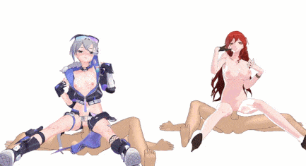 【sexdance】银狼和神秘红发女の舞啪