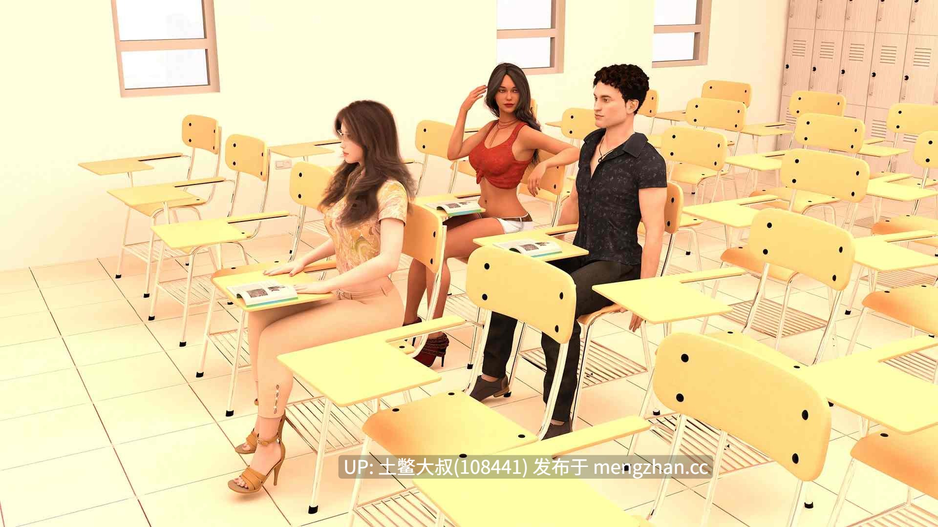 3D欧美动态NTR校园SLG 机翻 -- 我的夏天 My Summer [v0.19 Beta] 5.4gb-第4张图片-萌站