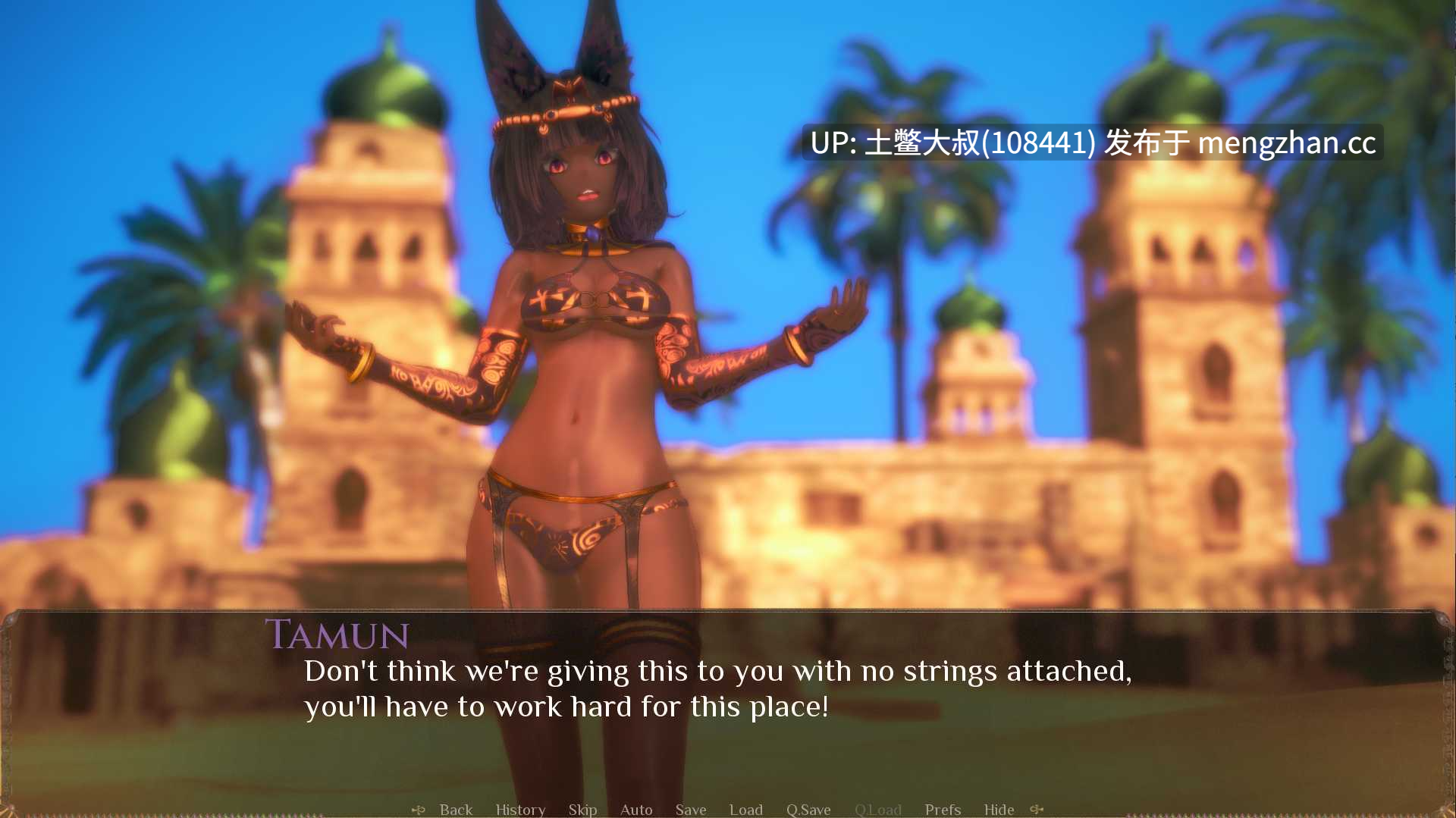 3D日式动态埃及猫娘后宫SLG 机翻 -- 安库特普后宫 Harem of Ankhutep [v0.22] 1.8gb-第8张图片-萌站
