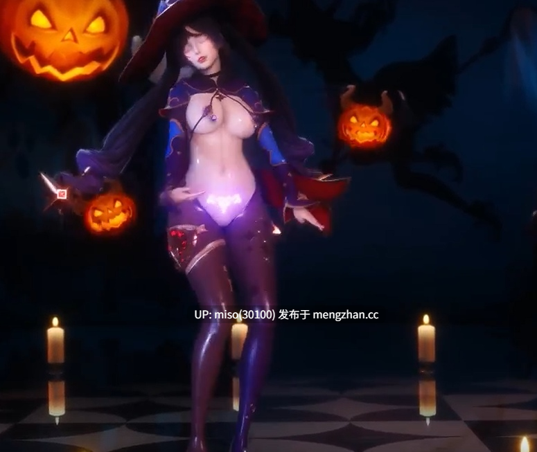 Mona halloween [HpnEglOlwqBG4T] [Source]-第3张图片-萌站