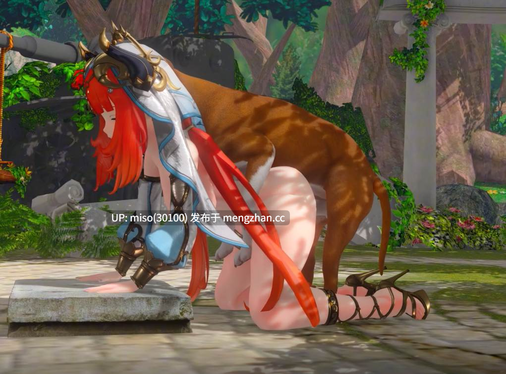 Nilou fun time with dog [I1ov7jrcI1Yrnc] [Source]-第4张图片-萌站