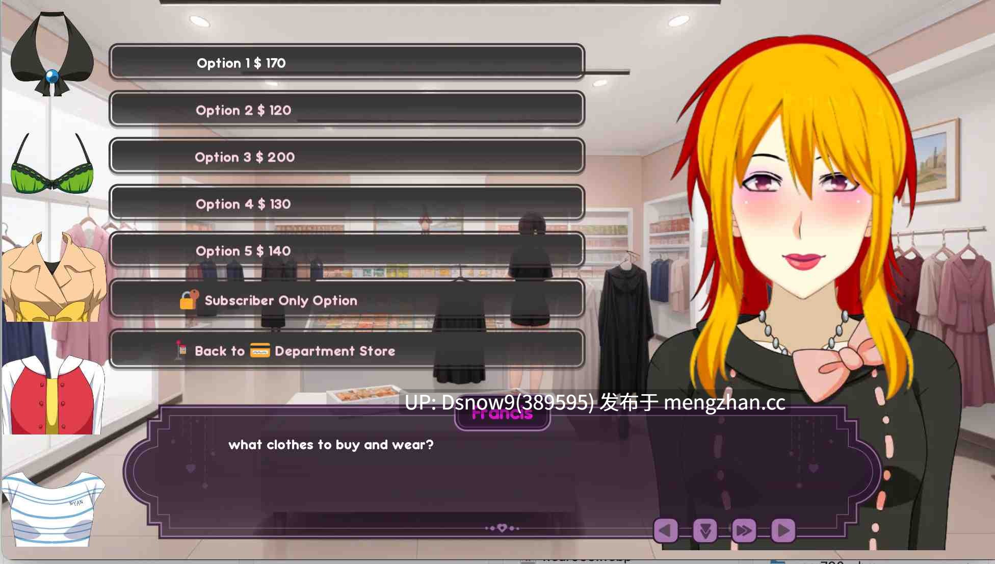 【日系SLG/AI汉化/动态】伊芙琳的扶她之家 Sissy Home of Evelyn v1.3a【PC+安卓/0.95G】-第2张图片-萌站