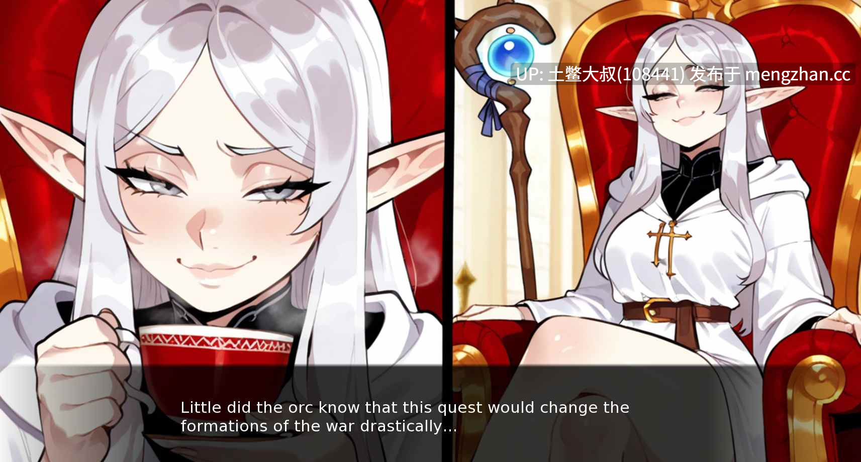 2D日式AICG兽人小说SLG 机翻 -- 最后的兽人必须娶十位妻子 The Last Orc Must Get Ten Wives [v1.1] 900mb