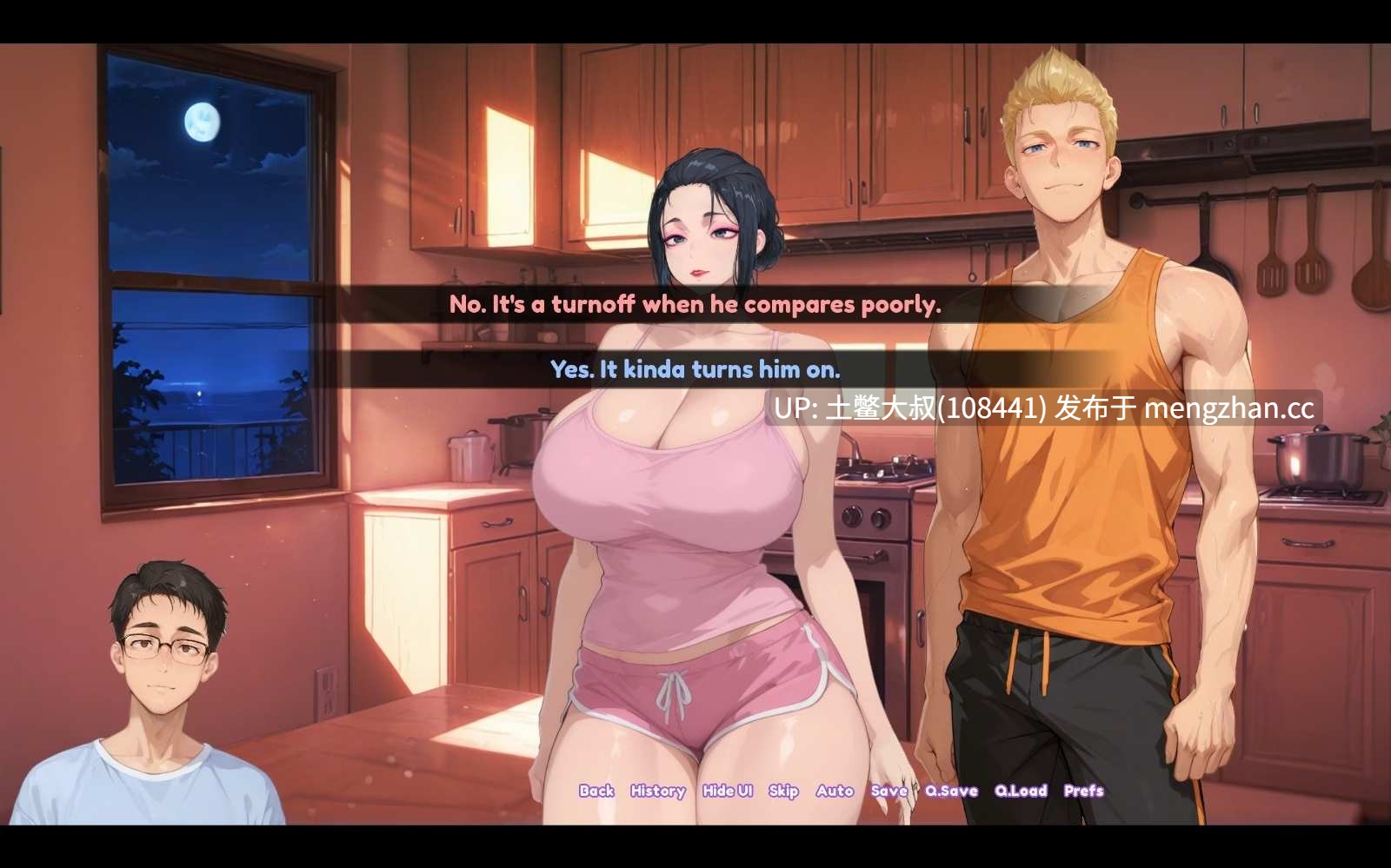 2D日式AICG腐败NTR巨乳SLG 机翻 -- 不破的爱 Unbreakable Love [v0.3] 470mb-第3张图片-萌站
