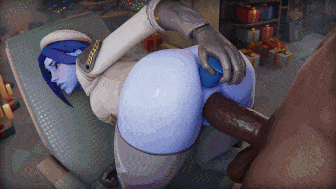 [3D动画/aphy3d] 大佬26.01月新作：D.Va+黑影+黑百合 性感御姐前后夹击激情爆肏 [180M/视频均为1分内短片，介意勿下]-第6张图片-萌站