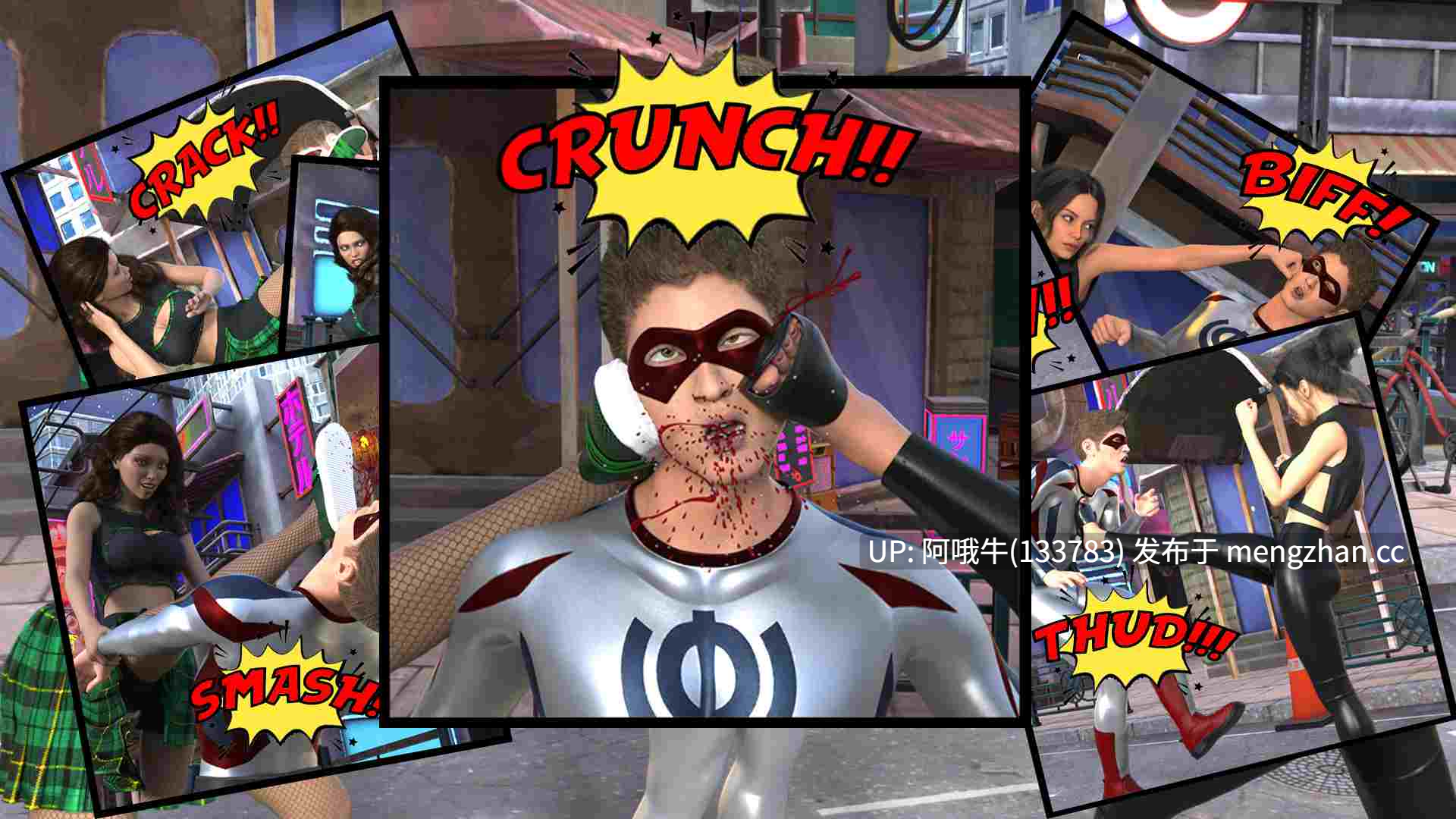 【RPG/BDSM/战斗/超级英雄/PC/机翻】破碎梦想之城：女王超级英雄游戏 City of Broken Dreams A Femdom Superhero Game [v0.17.1 NWJS]【3.58G】【序号7283】-第2张图片-萌站