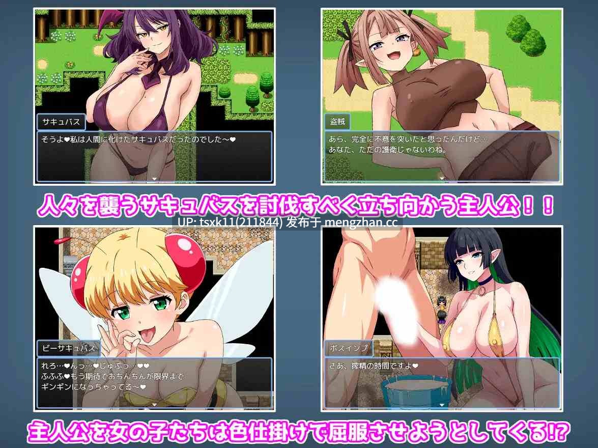 [PC][新作RPG/汉化/后宫/2D]抖S勇者与魅魔的诱惑任务 マゾ勇者と淫魔の誘惑クエスト AI汉化版 [1.29GB]-第3张图片-萌站