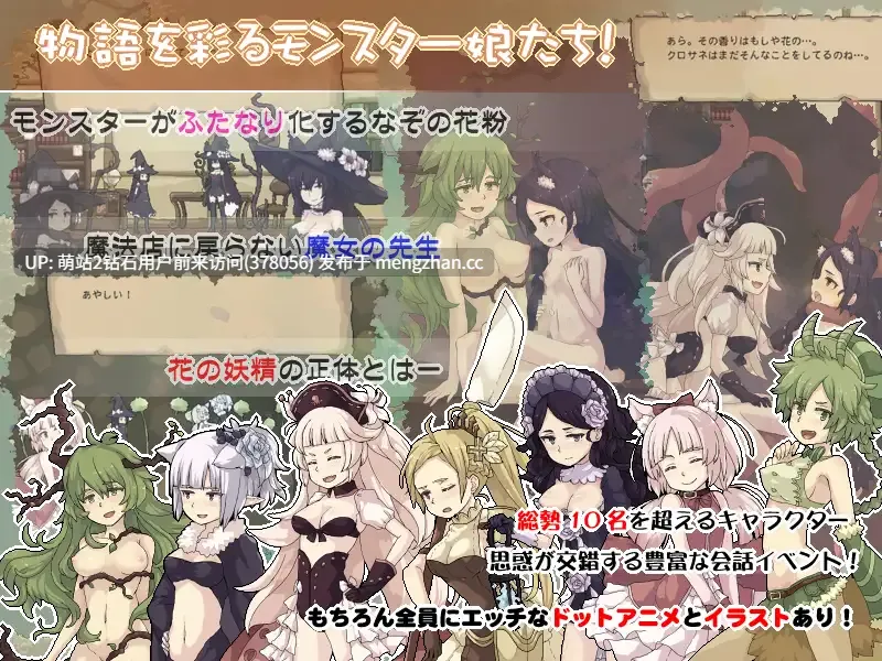 364.[PC像素ACT] 花之魔女 flowerwitch Ver2.4 官中正式版 [官中全动态汉化CV170M]-第2张图片-萌站