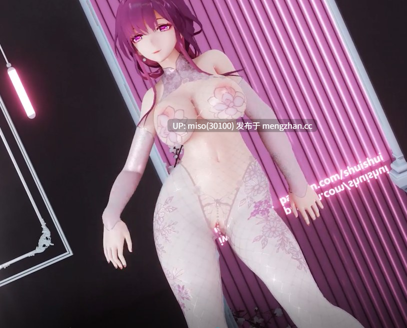 MMD超涩连体花纹卡芙卡大妈妈兔兔布料EEVEE 第三百八零期 [纯舞]-第1张图片-萌站