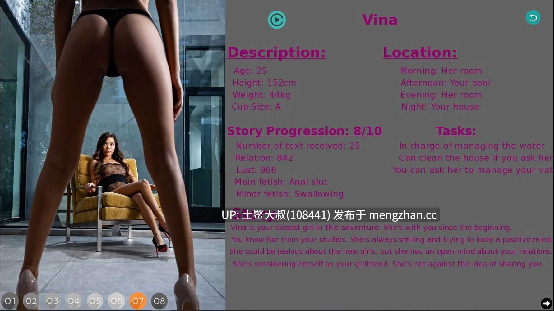 动态腐败后宫类真人欧美SLG 机翻 -- 旋转者 The Spinney [v0.29] 10.5G-第16张图片-萌站