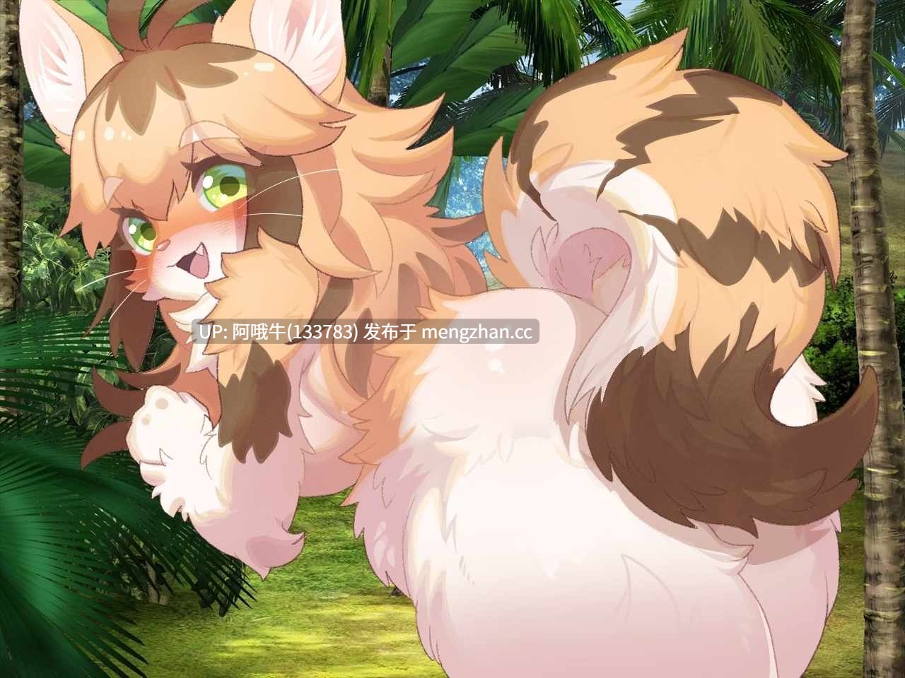 【日系/ADV/魔物娘/毛茸茸/PC/机翻】毛茸茸的女孩不可能说日语 There's no way a furry girl could speak Japanese [Final] [1.48G]【序号7355】-第4张图片-萌站