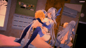 【1K/无修】新作-[AcidRaiN]【FUTA】Skirk x Lumine【Genshin impact】-第11张图片-萌站