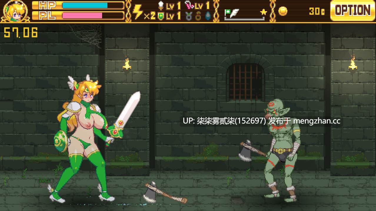 女战士：WARRIOR GIRL DL正式版【PC/像素/ACT/战斗H/新作/生肉/800MB]-第2张图片-萌站