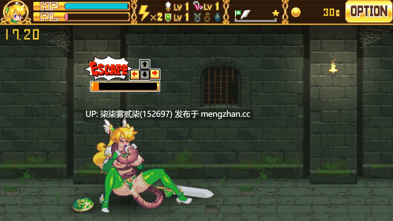 女战士：WARRIOR GIRL DL正式版【PC/像素/ACT/战斗H/新作/生肉/800MB]-第3张图片-萌站