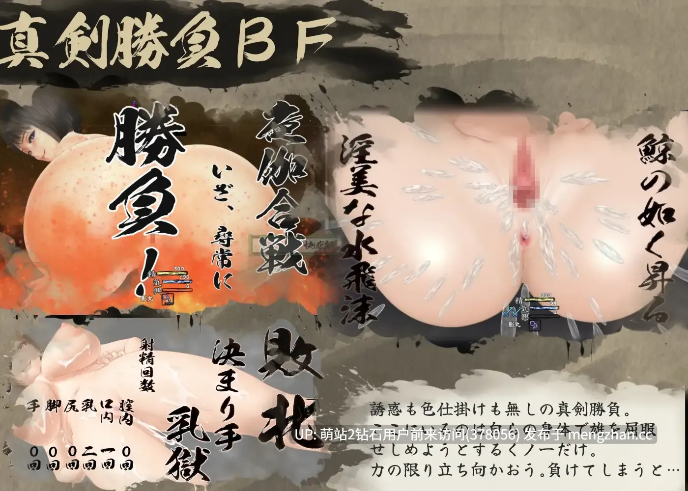 [好色爆乳美臀女忍者潮喷情爱榨精] 女忍者性技决战活剧 宽永夜伽合战くノ一性技決戦活劇 寛永夜伽合戦 [Ver1.02] [PC1.70G]-第3张图片-萌站