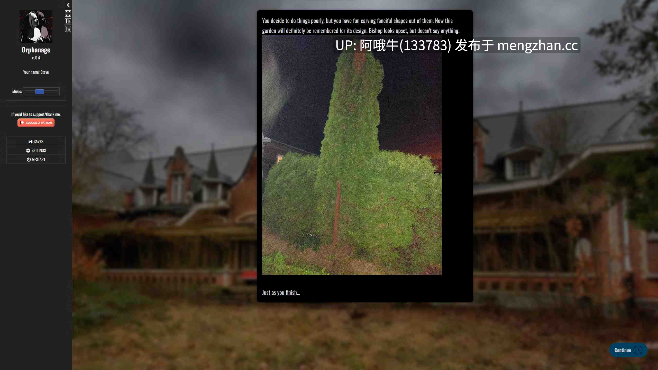 【真人CG/html浏览器机翻/文字视觉小说/动态/PC】孤儿院 Orphanage [v0.4] [3.07G]【序号7379】-第10张图片-萌站
