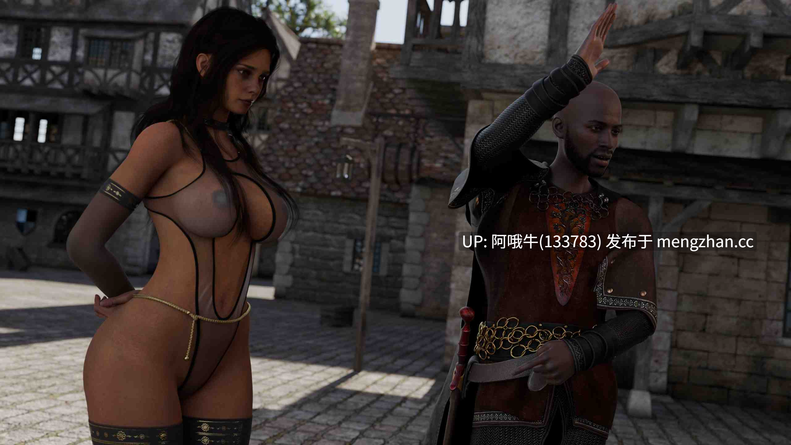 【3DCG/SLG/幻想/足交/大屁股/奴役/PC/机翻】他  Him [v0.4.1] 【1.56G】-第7张图片-萌站