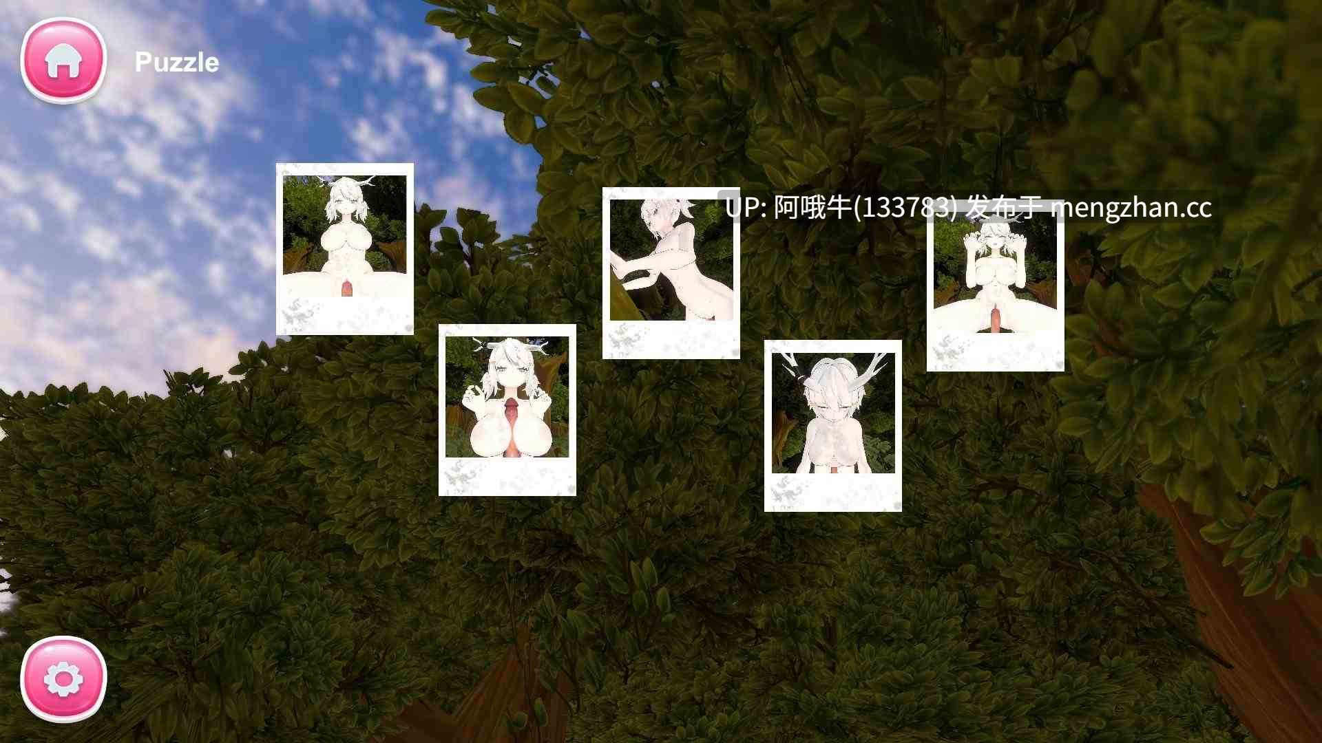 【日系/SLG/拼图/动态/PC/官中】无表情的精灵堕入欢愉  Expressionless Elf Descent into Pleasure  [demo] [434M]【序号7393】-第5张图片-萌站