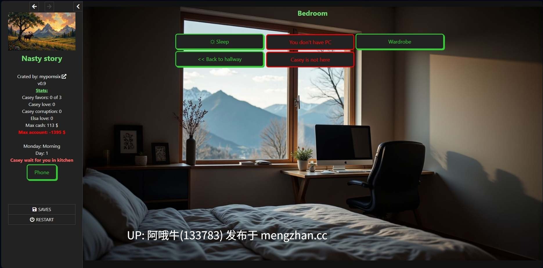 【html浏览器机翻/真人CG/文字视觉小说/PC】糟糕的故事 Nasty Story [v1.1] [234M]【序号7402】-第8张图片-萌站