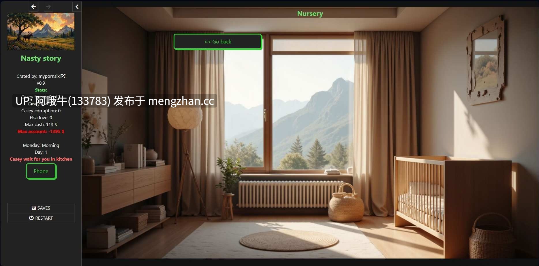 【html浏览器机翻/真人CG/文字视觉小说/PC】糟糕的故事 Nasty Story [v1.1] [234M]【序号7402】-第9张图片-萌站