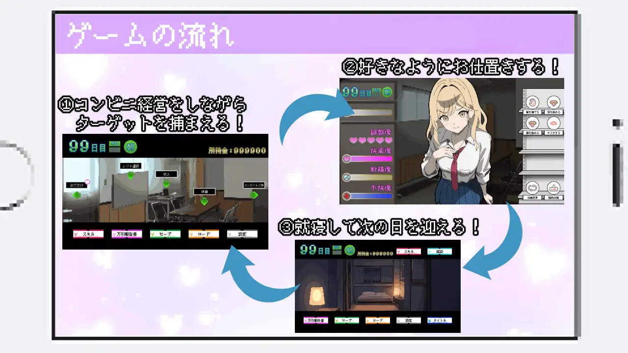 ［RPG/PC/AI汉化］百万引町的边缘少女/万引町の境界線な彼女たち［1.46G］-第2张图片-萌站