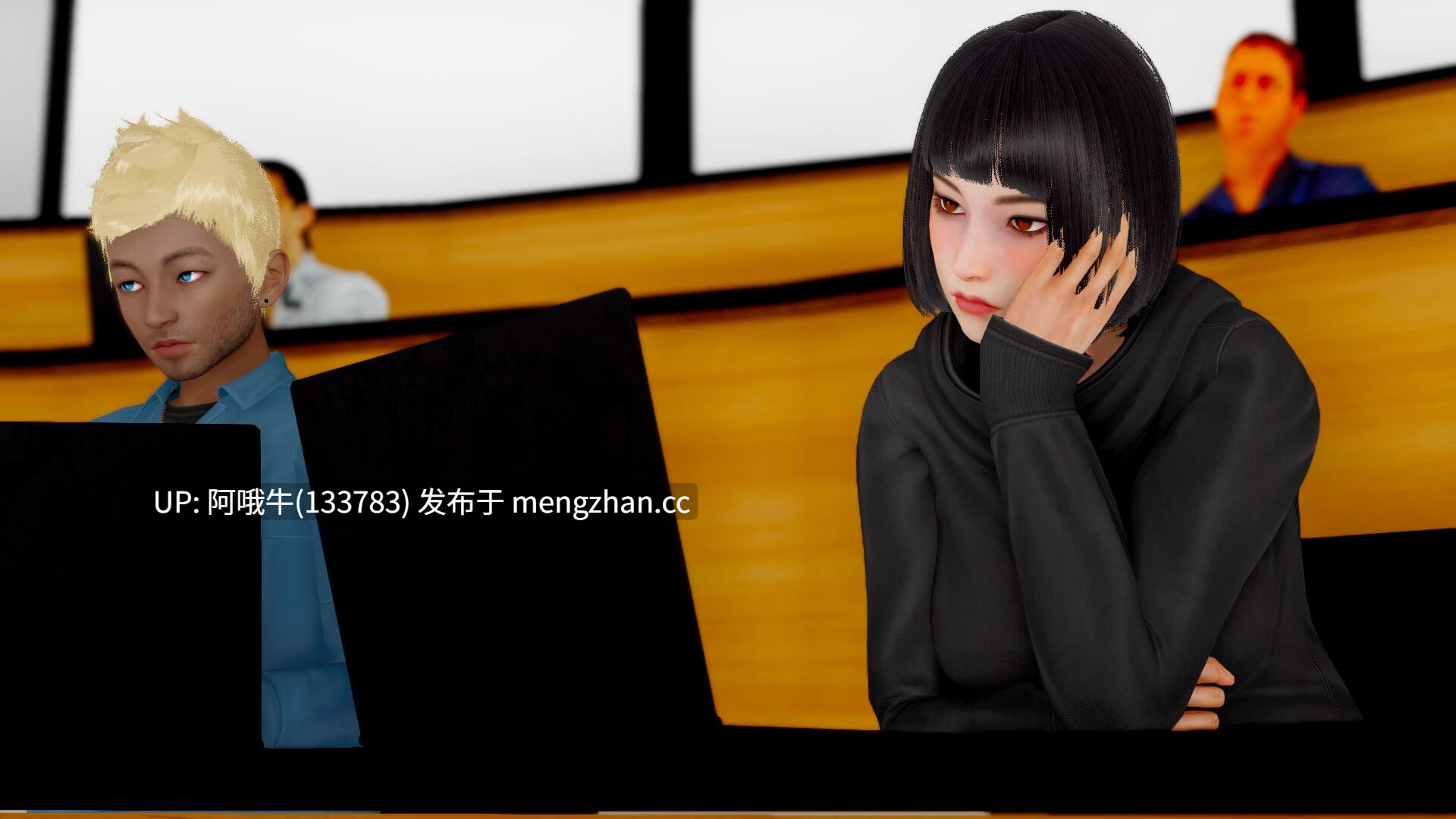 【3DCG/SLG/动态/PC机翻/安卓生肉】爱三次袭击 Love Strikes Thrice [E.1] [1.33G]【序号7458】-第3张图片-萌站