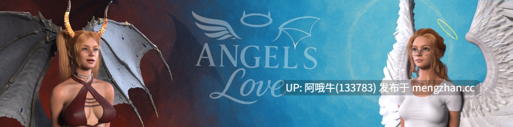 【3DCG/奇幻/SLG/动态/PC/机翻】天使之爱 Angel's Love [v0.2 PE] 【2.95G】【序号7470】