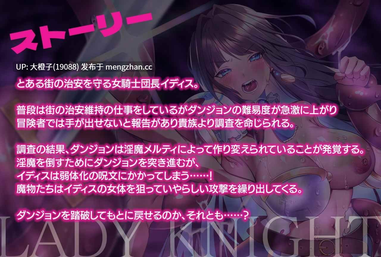 [RPG汉化PC][アイオライト] レディーナイト-淫魔の迷宮-[1.2G][萌站植入]