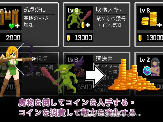 [SLG/动态/官中] エルフTD- 淫欲の魔物襲来！森の村の大危機! [PC/74.8M]-第4张图片-萌站