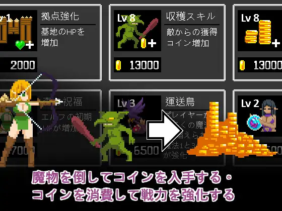 ［SLG/PC/官中］精灵塔防 - 淫欲的魔物袭来！森林村庄的大危机!/エルフTD- 淫欲の魔物襲来！森の村の大危機!［78M］-第4张图片-萌站
