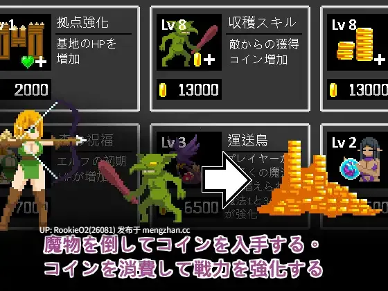 【SLG/官中/像素/精灵/奇幻/异种奸/强奸/PC】精灵塔防 - 淫欲的魔物袭来!森林村庄的大危机! / エルフTD- 淫欲の魔物襲来!森の村の大危機! 官方中文版 26.03.10.0时发售【75.2M】-第8张图片-萌站 【SLG/官中/像素/精灵/奇幻/异种奸/强奸/PC】精灵塔防 - 淫欲的魔物袭来!森林村庄的大危机! / エルフTD- 淫欲の魔物襲来!森の村の大危機! 官方中文版 26.03.10.0时发售【75.2M】-第8张图片-萌站