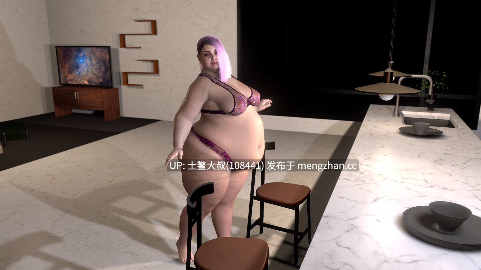 丰满恋肥癖后宫类3D欧美SLG 机翻 -- 喂养模拟器 Feeder Simulator [v0.5c] 3.2GB-第2张图片-萌站
