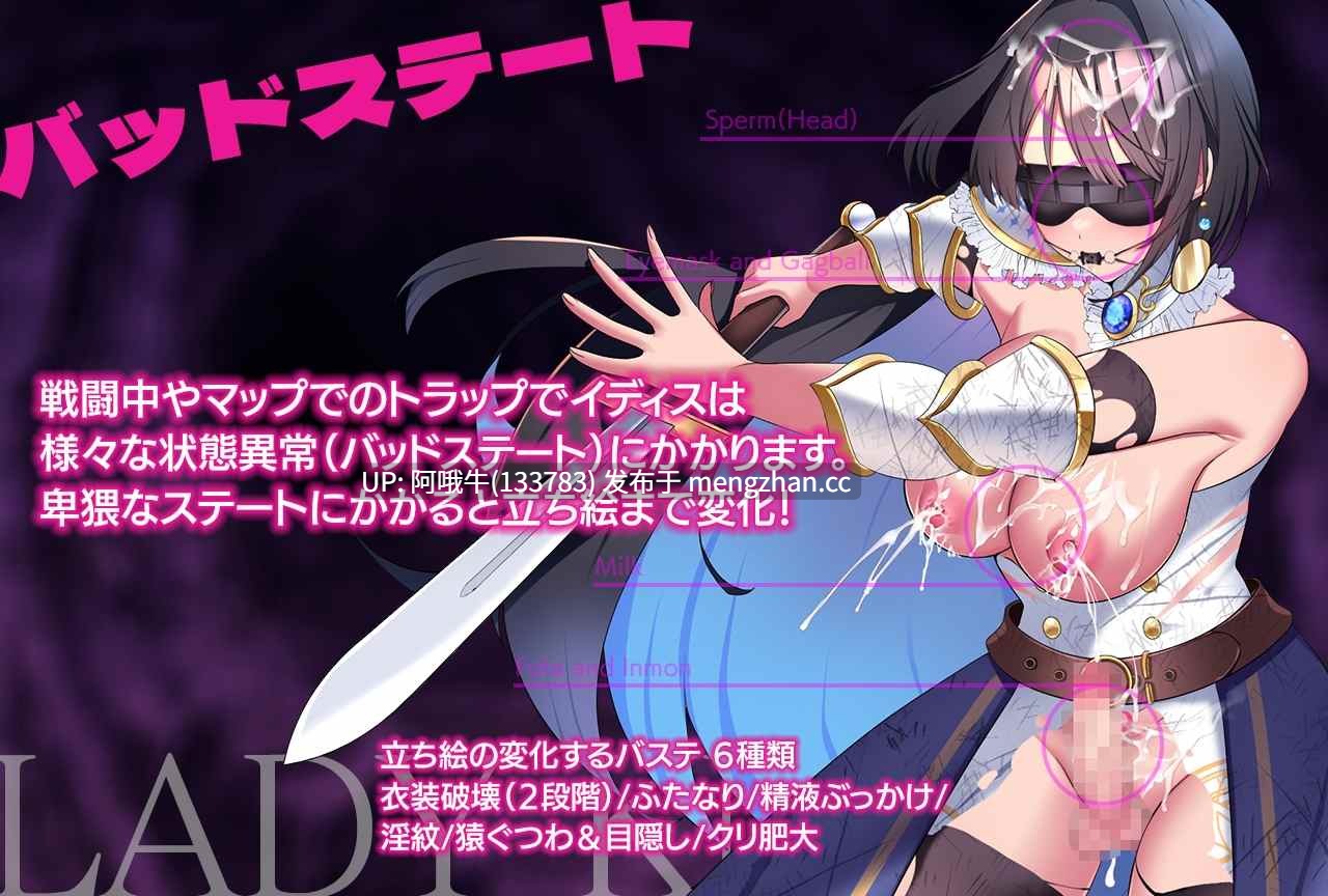 【日系/RPG/冒险/PC/机翻/萌站内植】 女骑士 - 淫魔的迷宫 - レディーナイト-淫魔の迷宮- AI汉化版[1G]【序号7504】-第3张图片-萌站