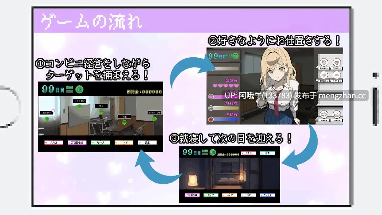 【热门/RPG/后宫/PC/机翻/萌站内植】百万引町的边界线的少女们 百万引町の境界線な彼女たち AI汉化版[1.3G]【序号7505】-第6张图片-萌站