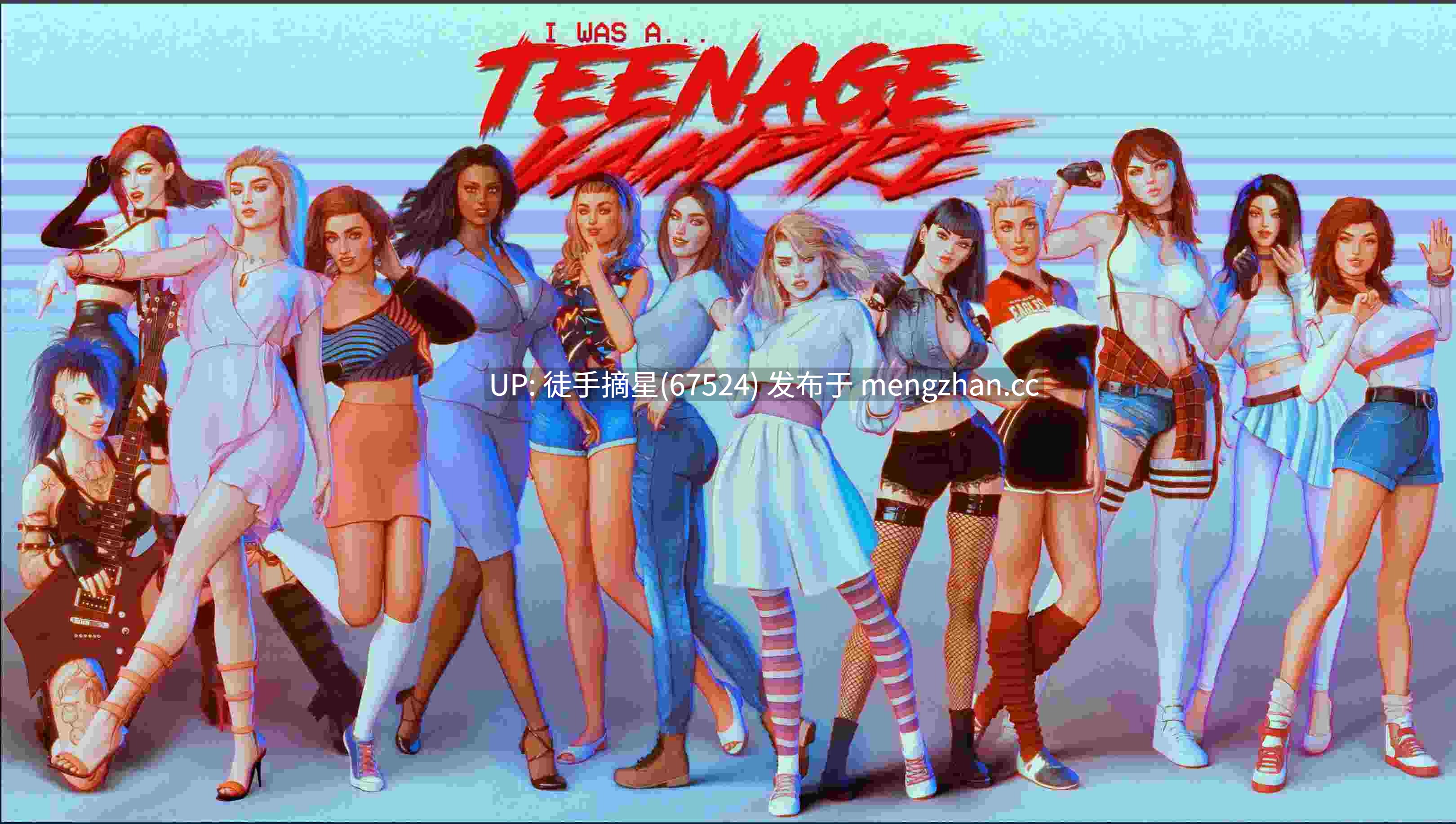 萌站汉化【欧美SLG/AI汉化/2D】 I Was a Teenage Vampire Rebuild 重建版0.8.0 AI汉化版【PC/5.29G/更新】