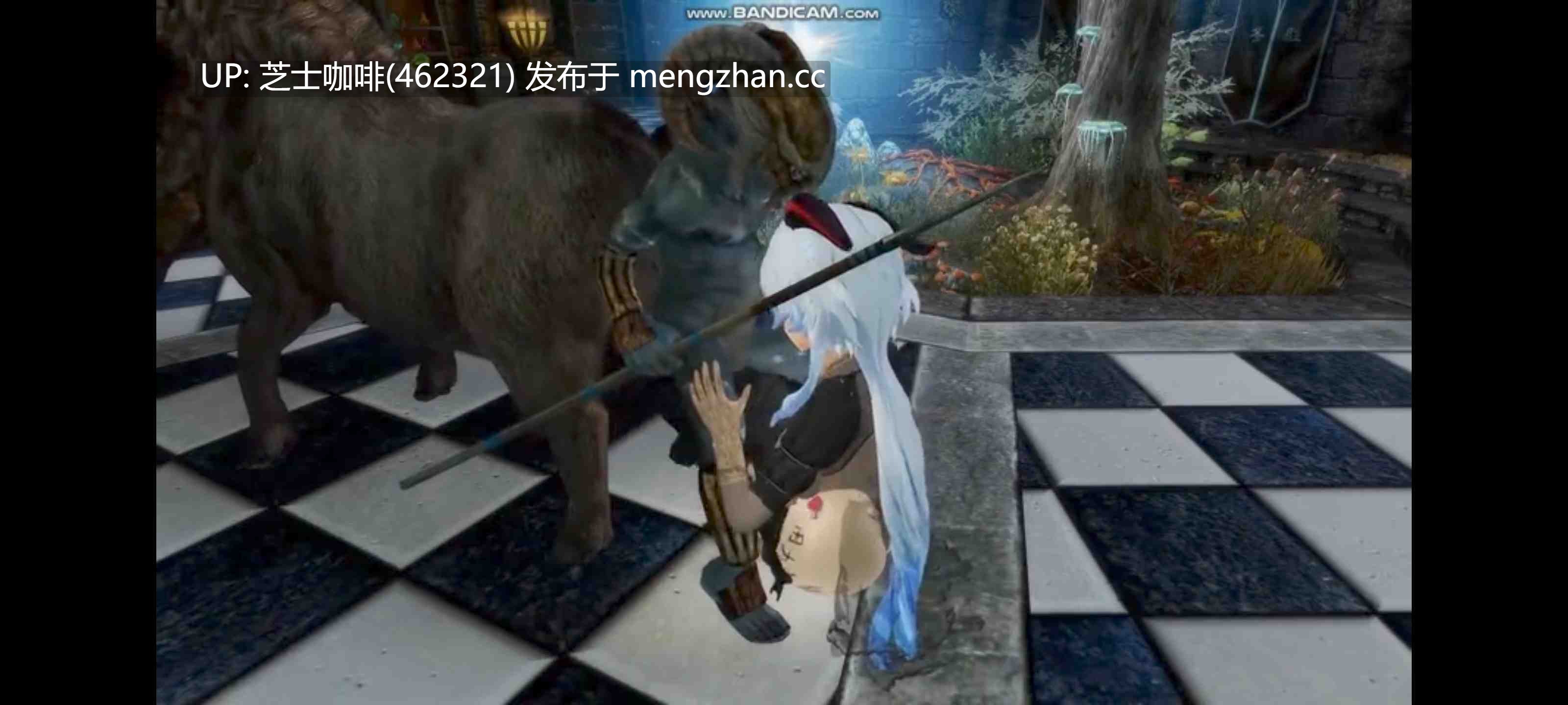 甘雨被魔物囚禁交配