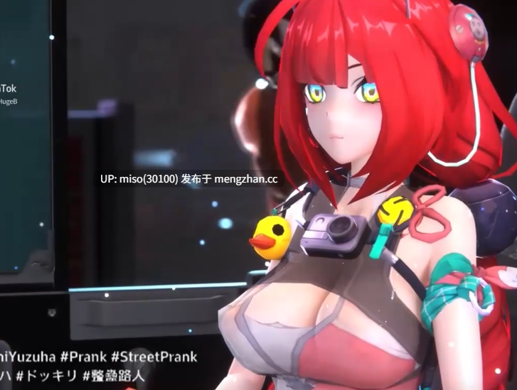 TikTok【ZZZ】女武神SEX Fitness 健身競賽 Battle ! 完璧な肉体の代償はまさかの…… Yuzuha Jane Zhu Yuan Tsukishiro -第3张图片-萌站